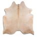 Racily NATURAL cowhide rugs for sale LIGHT BEIGE wholesale cowhides area rug