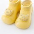 Quealent Toddler Baby Boys Shoes Toddler Girl Tennis Shoes Size 8 Toddler Shoes Little Child Socks Cute Animal Cartoon Socks 8 Toddler Shoes Girls Yellow 5.5