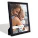 Wexford Home 4 Piece Set Solid Wood Picture Frame Black - 11x14