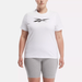 Women's Vector Graphic T-Shirt (Plus Size) in White