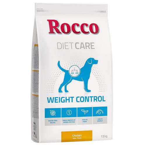 2x 12kg Rocco Diet Care Weight Control Huhn Trockenfutter für Hunde