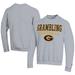 Men's Champion Gray Grambling Tigers Football Powerblend Pullover Sweatshirt