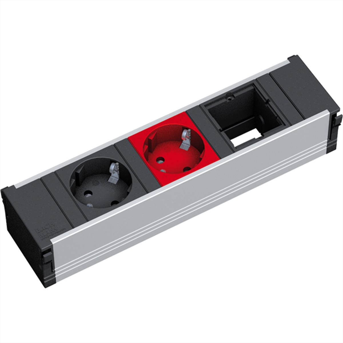 BACHMANN CONI 1xCEE7/3 sw 1xCEE7/3 rot, 1xCustom 2xIN GST18 Schwarz GST18 Rot Image