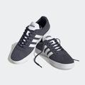 Sneaker ADIDAS SPORTSWEAR "VL COURT 2.0 SUEDE" Gr. 36, blau (shadow navy, cloud white, core black) Schuhe Sneaker