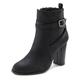 High-Heel-Stiefelette LASCANA Gr. 39, schwarz Damen Schuhe Stiefelette High Heel Reißverschlussstiefeletten