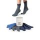 Socken S.OLIVER "Sockenbox 7er Pack" Gr. 43/46, blau (blue mi) Damen Socken Multipacks