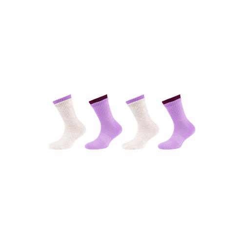 „Socken S.OLIVER „“Socken 4er Pack““ Gr. 31/34, lila (rhapsody) Kinder Socken“