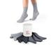 Socken S.OLIVER "Sockenbox 7er Pack" Gr. 43/46, grau (light grey mi) Damen Socken Multipacks