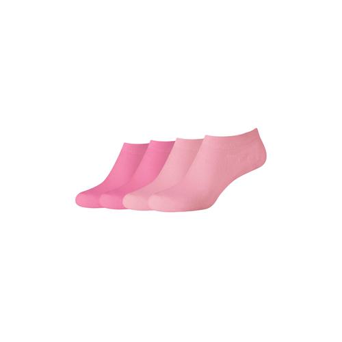 „Sneakersocken CAMANO „“Sneakersocken 4er Pack““ Gr. 39/42, pink (azalea pink) Damen Socken Sneakersocken“
