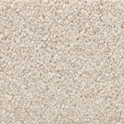 VORWERK Teppichboden "Veloursteppich Passion 1055" Teppiche Gr. B/L: 400 cm x 500 cm, 7,6 mm, 1 St., weiß (weiß, beige) Teppichboden