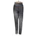 Adidas Leggings: Gray Snake Print Bottoms - Women's Size Small