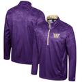 Men's Colosseum Purple Washington Huskies The Machine Half-Zip Jacket