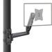 Condo Mounts CondoMounts NO Drill Full Motion Pillar/WorkBench Monitor Mount, Holds 18lbs, Up to 32" Monitor in Black | 8 H x 8 W x 26.4 D in | Wayfair