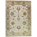 White 167 x 120 x 0.25 in Area Rug - ADMINRUGS Floral Handmade Hand-Knotted Rectangle 10' x 13'11" Wool Area Rug in Cream Wool | Wayfair OT-8291
