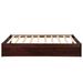 Red Barrel Studio® Kirsti Bed, Wood | 14.1 H x 77.9 W x 41.8 D in | Wayfair A942E6DB35E8446084A692341535C250