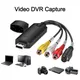USB 2.0 Video Capture Card Easy Cap NTSC PAL Converter PC Adapter TV DVD DVR VHS Audio Capture