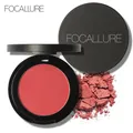 FOCALLURE 16 Colors Matte Blush Waterproof Longlasting Minerals Peach Blusher Soft Smooth Face