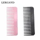 19 Teeth Wide Tooth Comb Large Black Pink Plastic Pro Salon Barber Hairdressing Styling Hair Comb