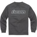 Icon Slant Crewneck Sweatshirt, grau, Größe L