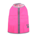 Dog Winter Jacket Waterproof Windproof Dog Winter Vest Super Warm Polar Fleece Dog Winter Clothes with Smooth Zipper Closure for Small Medium Large Dogs - Pink