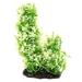 VOCOSTE 1 Pcs Aquarium Plastic Plants Tree Aquarium Simulation Plastic Plants Fish Tank Landscape Plants Decoration Light Green 6.3