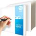 Mini Dry Erase Board Lapboard 9x12 Inch Small Dry Erase White Board 10 Pack