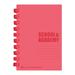 Spiral Notebook B5 Thick Plastic Hardcover -120 Pages Journals for Study and Notes sunglow