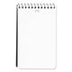 3PC Mead Wirebound Memo Pad with Wall-Hanger Eyelet Medium/College Rule Randomly Assorted Cover Colors 60 White 3 x 5 Sheets