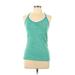 Nike Active Tank Top: Green Activewear - Women's Size Large