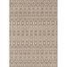 Well Woven Medusa Nord Modern Moroccan Brown 2 3 x 3 11 Indoor/Outdoor Flat-Weave Area Rug