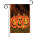 Burlap Vertical Double Sided Trick or Treat Garden Flag Vertical Double Sided Halloween - style 2