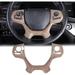 TINKI Steering Wheel Cover Trim for Honda Pilot 2019-2022/ Honda Passport 2019-2023 Elite ABS Material Car Steering Wheel Button Frame Decoration Protector Accessories