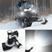 2Pcs 881 50W Bright White LED HeadLight Bulbs Lamp For Arctic Cat Snowmobiles