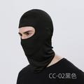 Ruidong riding headgear windproof sports headscarf liner sunscreen headgear -02 black å�‡ç �