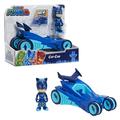 PJ Masks Catboy & Cat-Car 2-Piece Articulated Action Figure and Vehicle Set Blue by Just Play