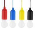 Pull cord light 4PCS/Set LED Portable Colorful Drawstring Lamp Tent Camping Pull Light Bulb For Outdoor Camping Use No Battery Included