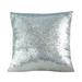 17.7â€˜â€™X17.7â€˜â€™ Sequin Pillowcase for Wedding Party Decoration Sequin Solid Color Gradient Pillowcase Sofa Cushion Pillowcase