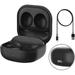 Wireless Charging Case for Samsung Galaxy Buds 2 Charging Case Replacement Charger Case Compatible with Galaxy Buds 2 Charger Support Wired and Wireless Charging (NOT Included Earbuds)