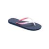 Sandale ROXY "Viva Gradient", Gr. 7(37), bunt (navy, orange), Obermaterial: 98% Synthetikmaterial, 2% Metall / Futter: 100% Synthetikmaterial / Außensohle: 100% Moosgummi, Schuhe