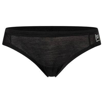 super.natural - Women's Tundra 175 Thong - Unterhose Gr M schwarz
