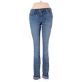 Joe's Jeans Jeans - High Rise Skinny Leg Denim: Blue Bottoms - Women's Size 28 - Medium Wash