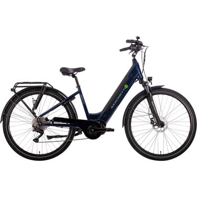 E-Bike SAXONETTE "Premium Sport (Wave)" Gr. 45, blau (dunkelblau), E-Bikes, 45cm, 28 Zoll (71,12cm), Pedelec, Elektrofahrrad für Damen u. Herren, Topseller