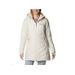 Columbia Heavenly Long Hooded Jacket - Womens Chalk 2XL 1738161191XXL