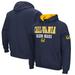 Men's Colosseum Navy Cal Bears Sunrise Pullover Hoodie