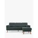 G Plan Vintage The Sixty Five RHF Large 3 Seater Chaise End Leather Sofa