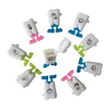 10PCS Baby Tooth Box Cartoon Kids Teeth Organizer Collect Case Plastic Milk Teeth Storage Box Save