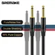 DREMAKE TRS 6.5mm Guitar Audio Cable Male To Male 1/4inch Stereo Cables for DJ Amp Cable for