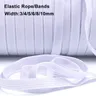 10M Elastische Bands Elastische Seil 3/4/5/6/8/10mm Elastische Schnur schwere Stretch Band Weichen