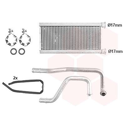 Van Wezel Wärmetauscher, Innenraumheizung [Hersteller-Nr. 32006289] für Mitsubishi Image
