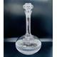 ANTIQUE GLASS DECANTER | Edwardian Crystal Decanter , a Globe & Shaft Wine Decanter with original stopper - gift for him